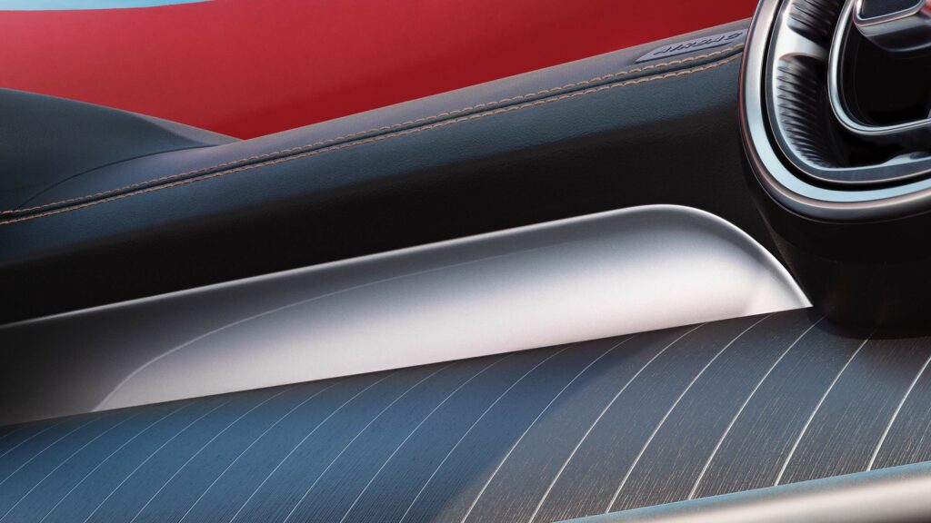 Detalles del diseño del interior de la Clase C Sedan de Mercedes-Benz
