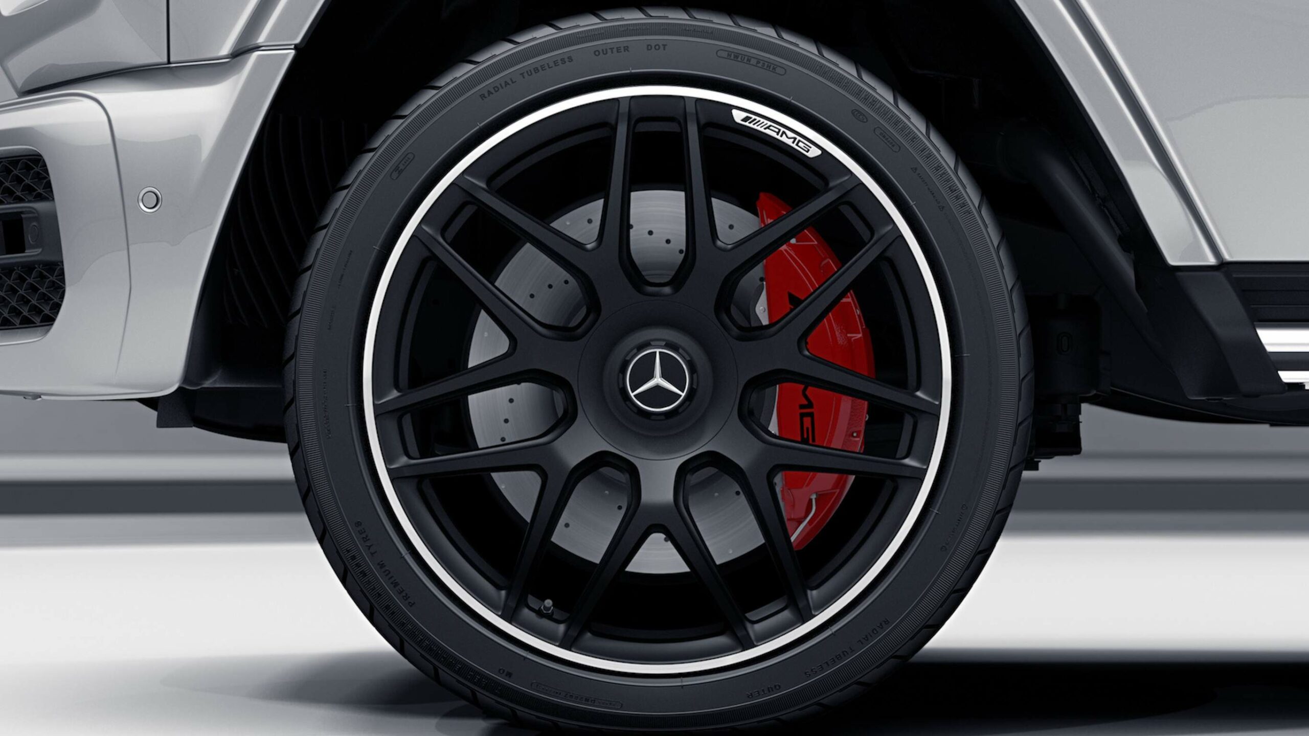 Llantas y neumaticos de la Clase G AMG de Mercedes-Benz