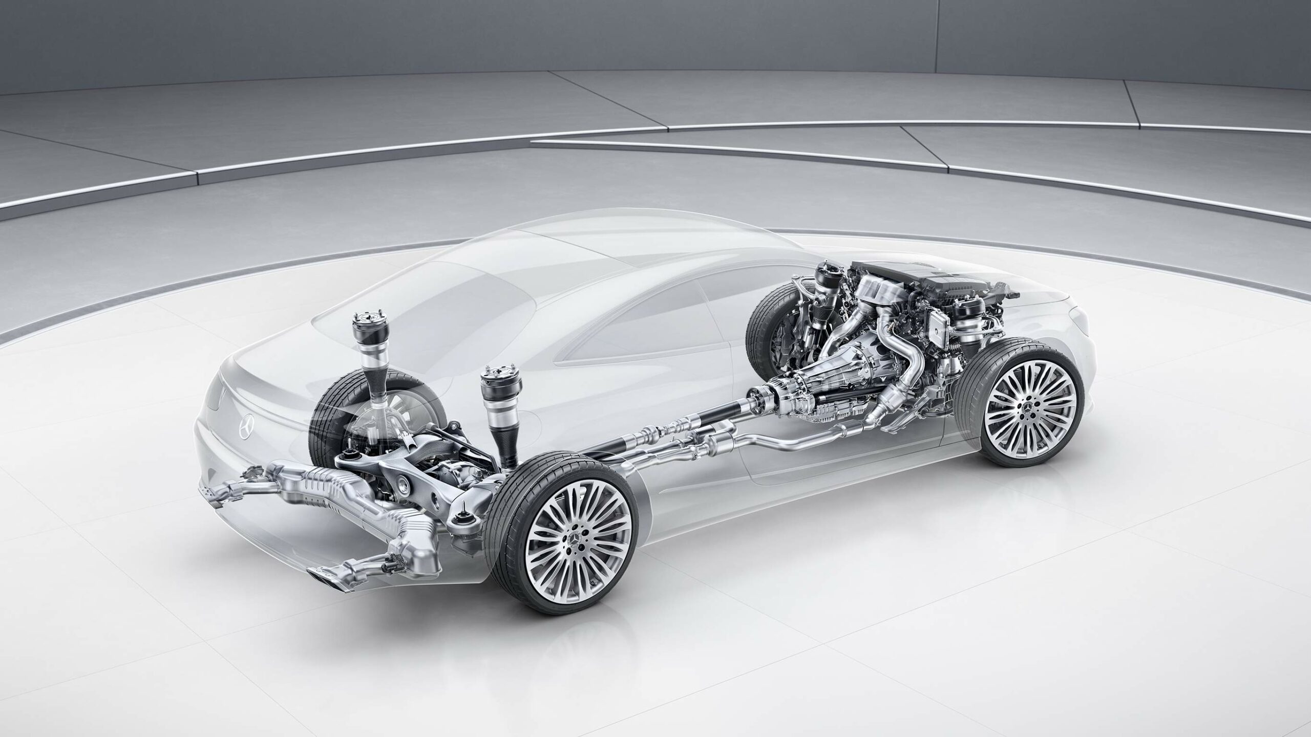 Chasis altamente deportivo dentro de la Clase S Coupe de Mercedes-Benz