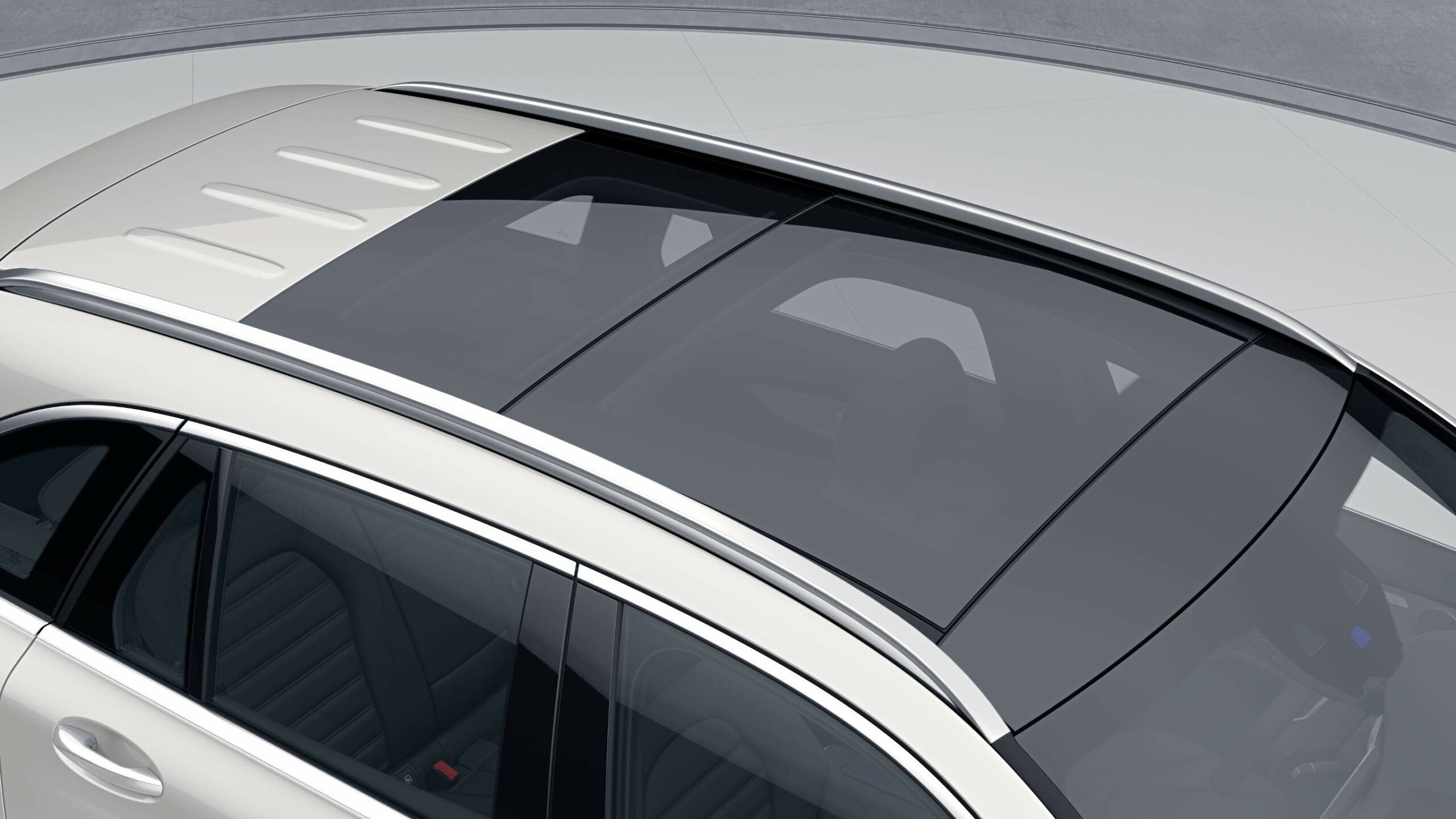 Techo panoramico corredizo de la GLC SUV de Mercedes-Benz