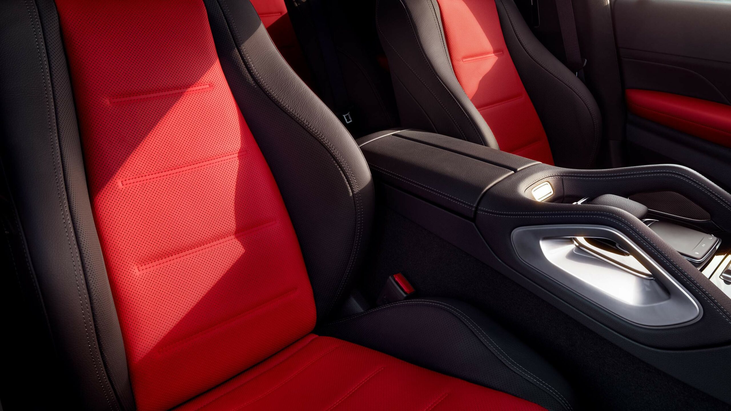 Confort ergonomico de los asientos de la GLE Coupe de Mercedes-Benz
