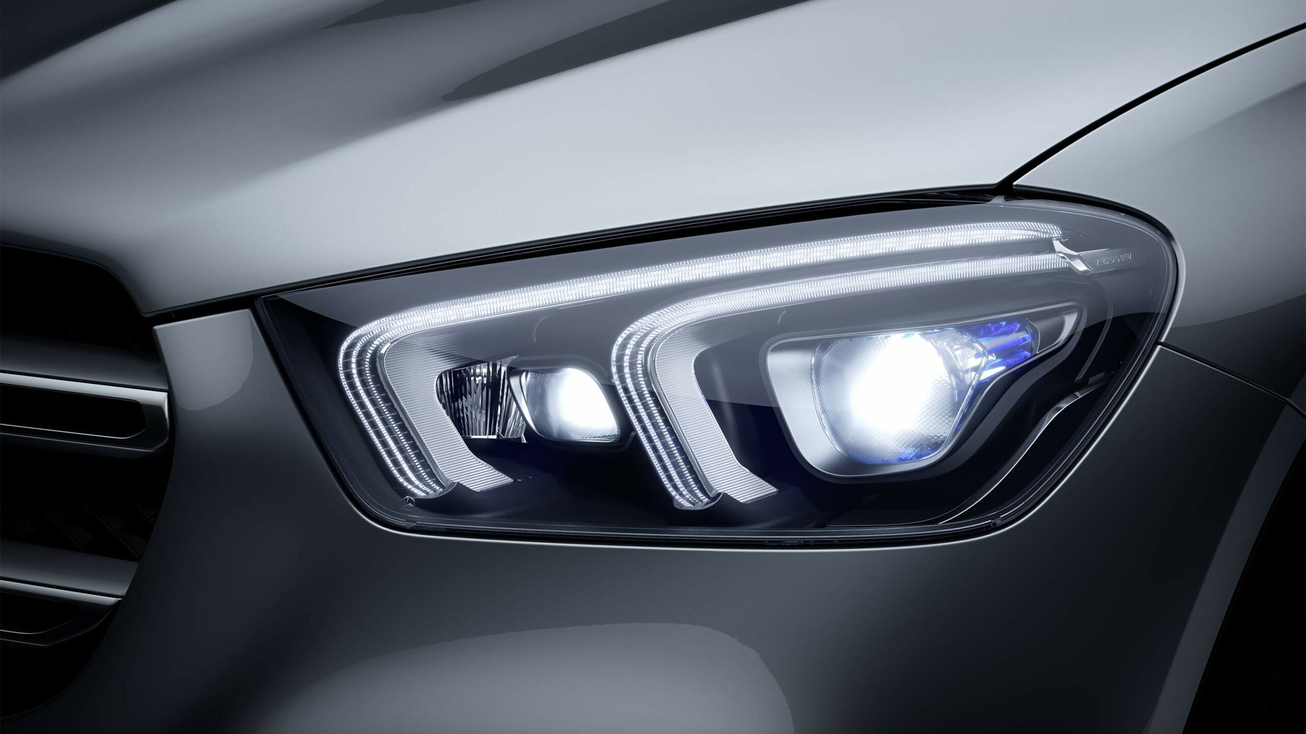 Luces LED de gran iluminacion para una conduccion segura de noche, GLE Coupe