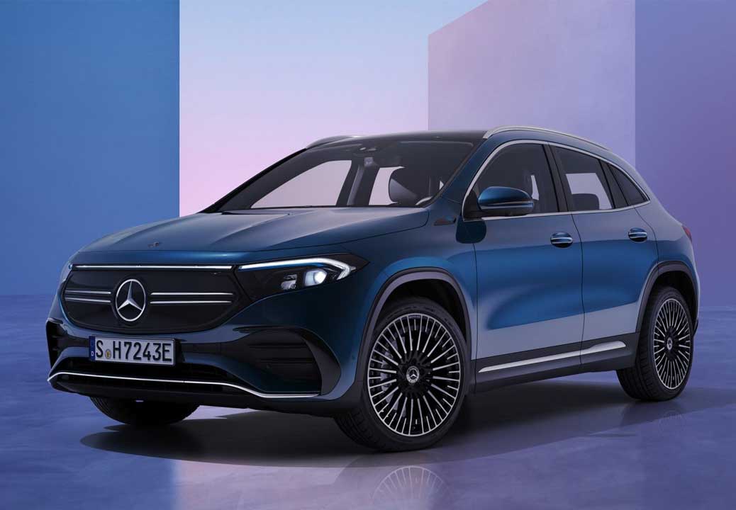 El EQA viene a ser la evolución del prestigioso Mercedes-Benz GLA, pero ahora con un motor 100% eléctrico.