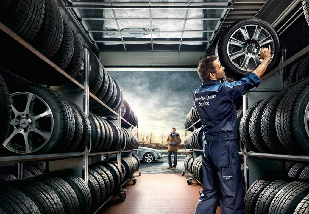 Contamos con los neumáticos adecuados para que su Mercedes-Benz lo mantenga seguro, ya que fueron desarrollados especialmente para su vehículo y ajustados para una conducción altamente dinámica.