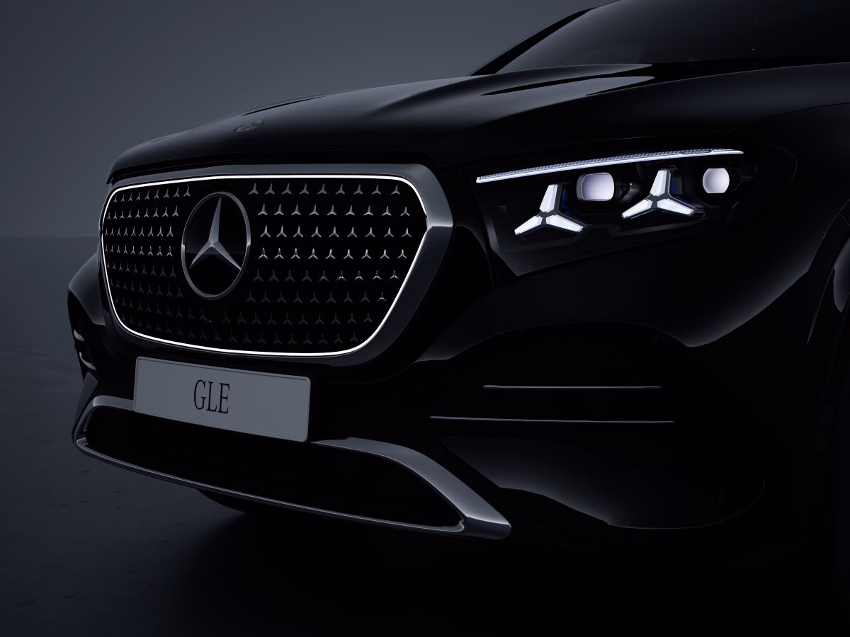 GLE Coupé - Parrilla con contorno iluminado